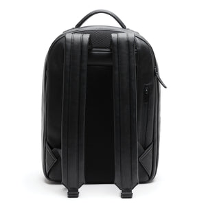 Stylish camera backpack with passport pocket, vegan leather, No More Ugly