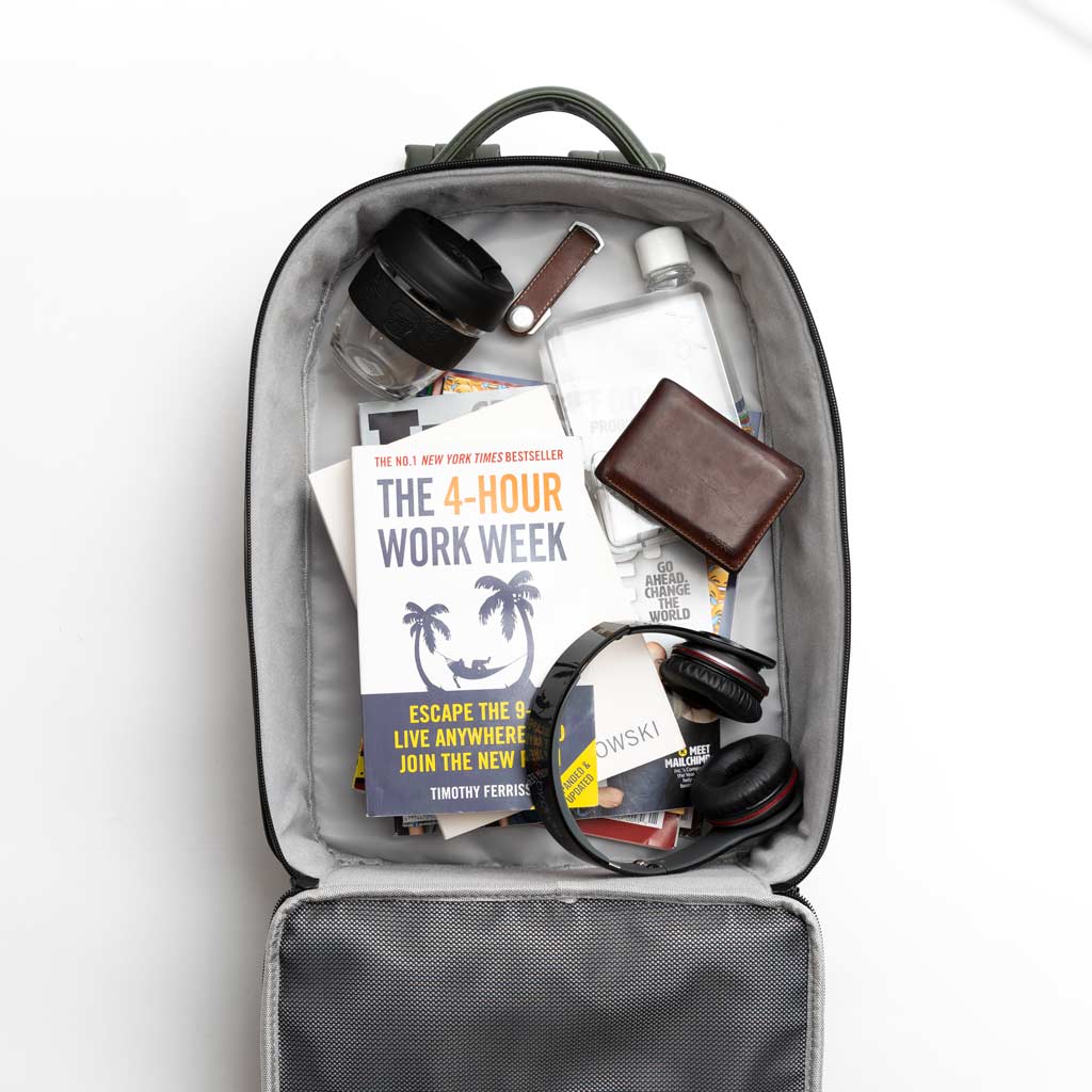No More Ugly Camera Backpack Black