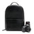 Stylish camera backpack black vegan leather by No More Ugly
